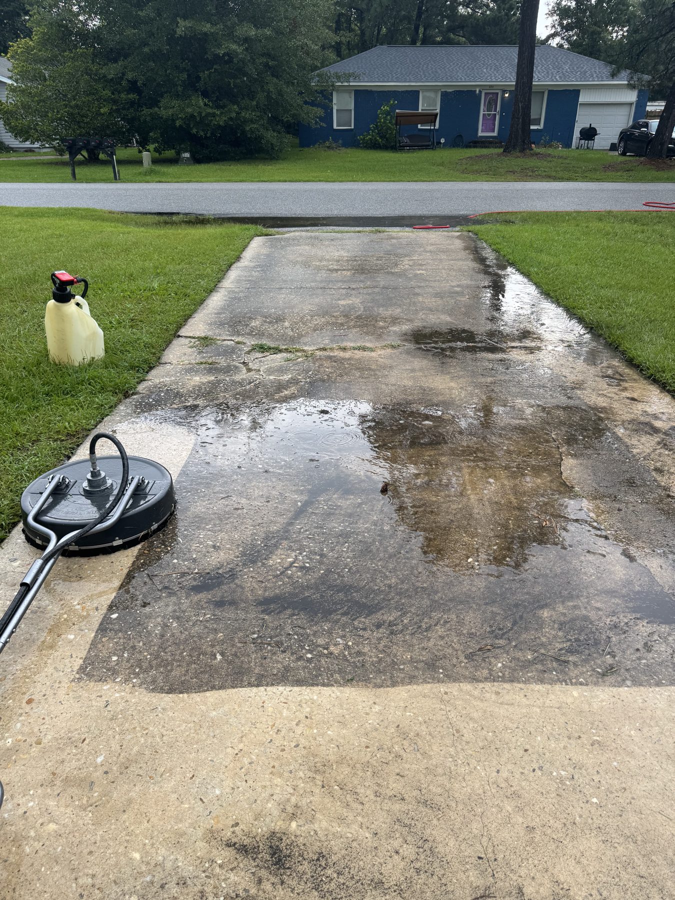 Mid-Clean Split Reveal — TruShine Pressure Washing Myrtle Beach