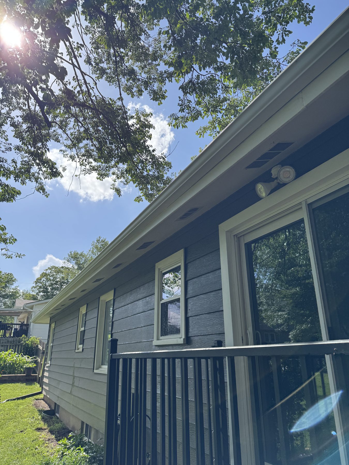 Gutter Detail After — TruShine Pressure Washing Carolina Forest