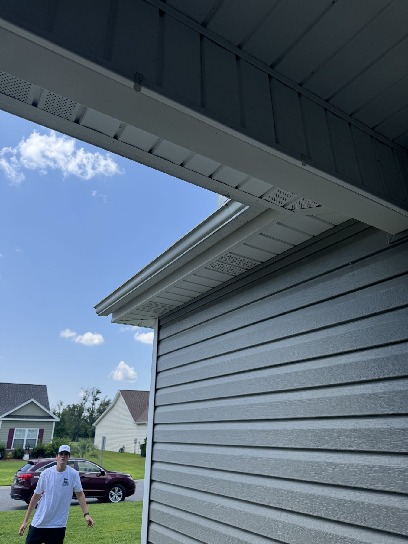 Roofline Soft Wash — TruShine Pressure Washing Carolina Forest