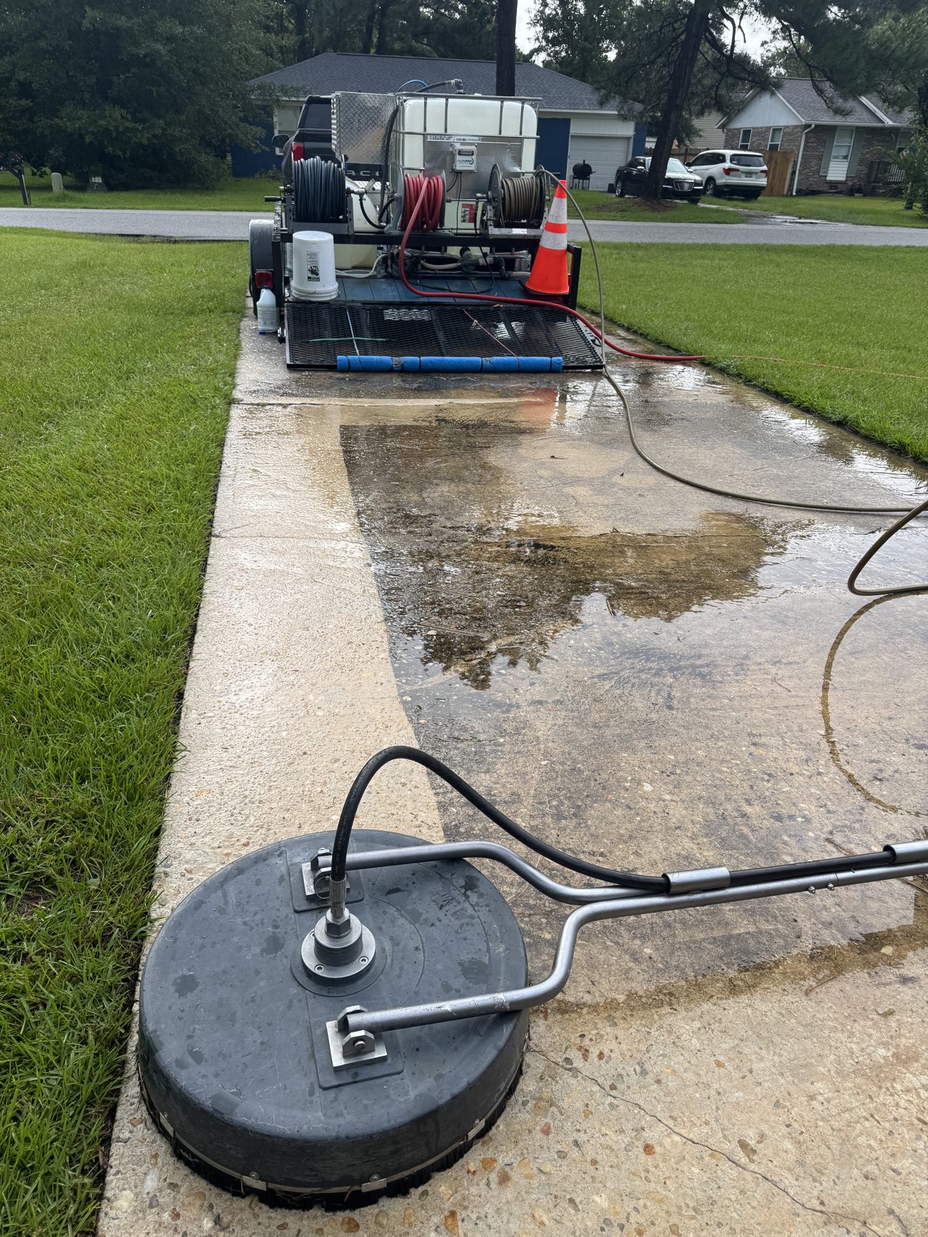 Surface Cleaner Setup — TruShine Pressure Washing Myrtle Beach